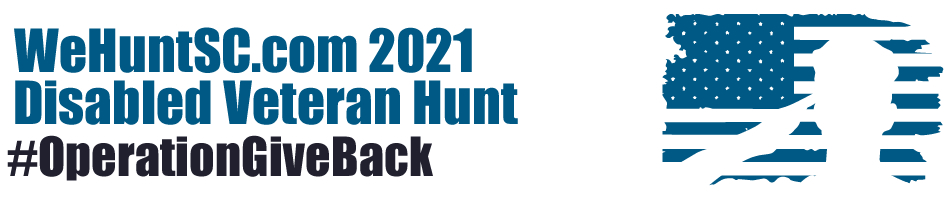 2020 WeHuntSC.com Veteran's Hunt